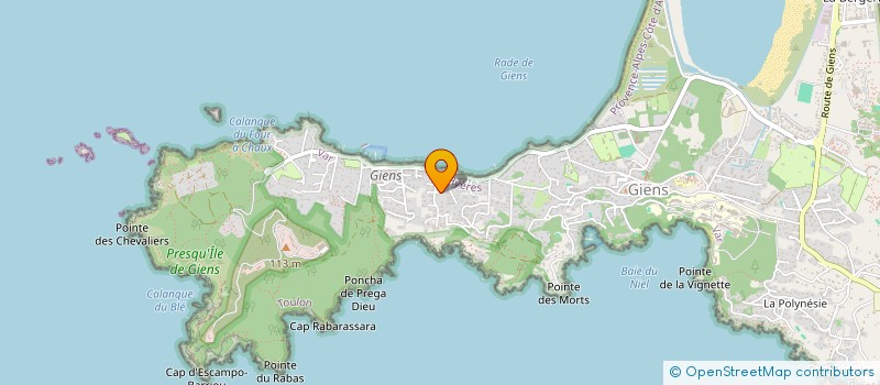 localisation de l'entreprise HEDONE à HYERES