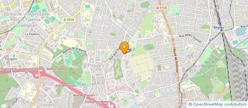 localisation de l'entreprise HEDONE COMPETENCES  VILLENAVE-D'ORNON