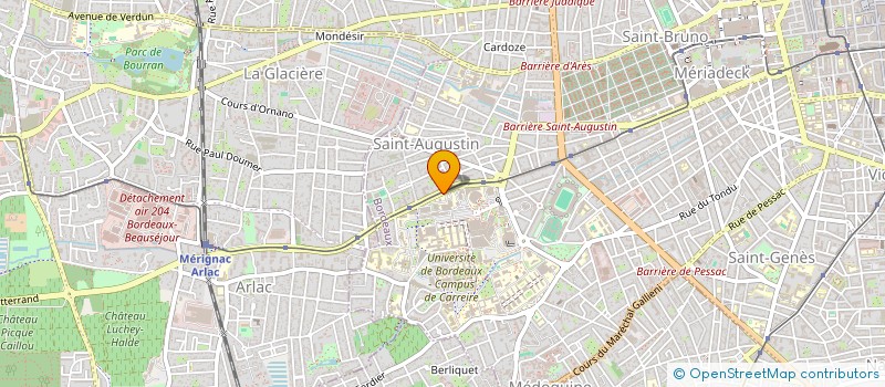 localisation de l'entreprise HEDONE INVEST  BORDEAUX