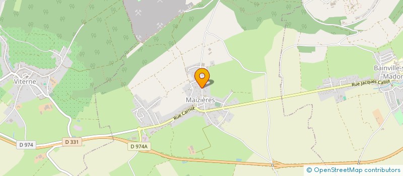 localisation de l'entreprise HEDONISME AGCO à MAIZIERES