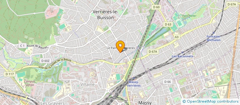 localisation de l'entreprise HEDONIST à VERRIERES-LE-BUISSON