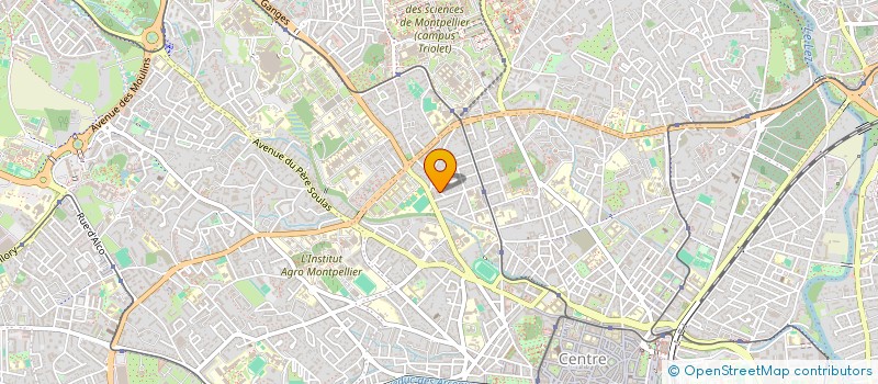 localisation de l'entreprise HEDONOS  MONTPELLIER