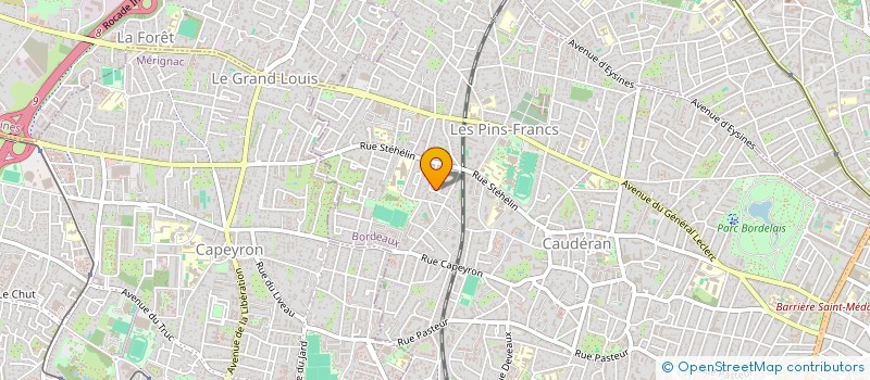 localisation de l'entreprise HEDONYS  BORDEAUX