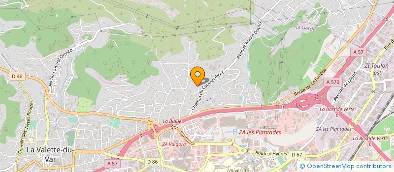 localisation de l'entreprise HEDS  HYERES