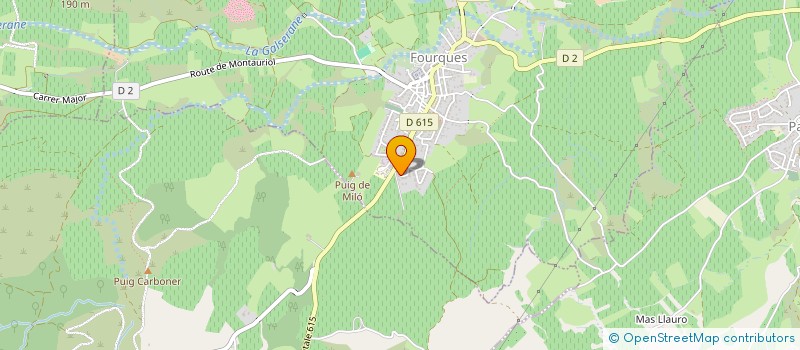 localisation de l'entreprise HEELIE  FOURQUES