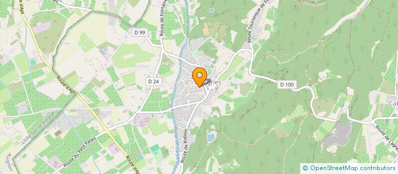 localisation de l'entreprise HEF 1  LAGNES