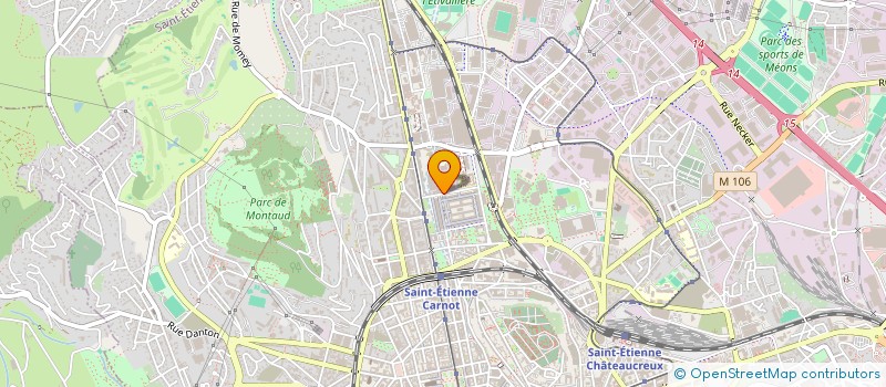 localisation de l'entreprise HEF PHOTONICS  SAINT-ETIENNE