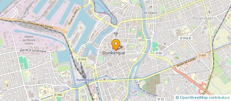 localisation de l'entreprise HEFFA à DUNKERQUE