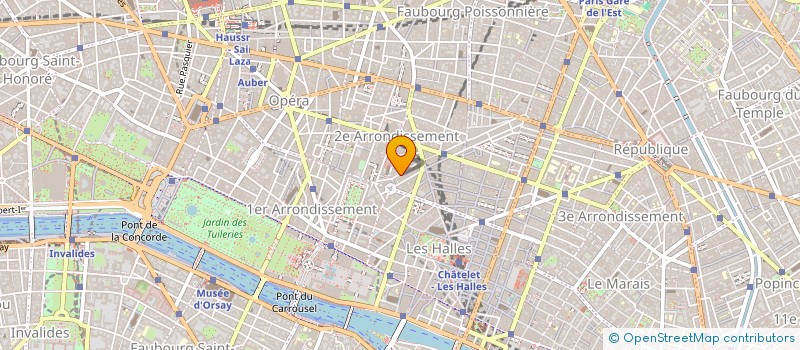 localisation de l'entreprise HEFRA CONSEIL  PARIS