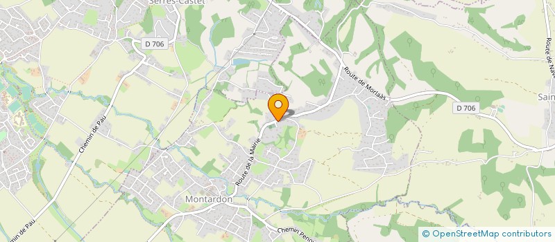 localisation de l'entreprise HEFRATEMAX à MONTARDON