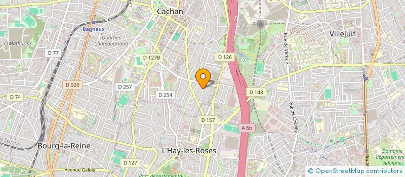 localisation de l'entreprise HEG CONSULTING SAS à CACHAN