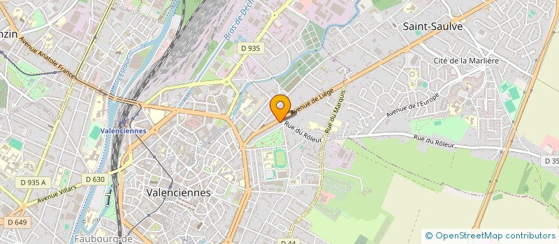 localisation de l'entreprise HEG2M à VALENCIENNES
