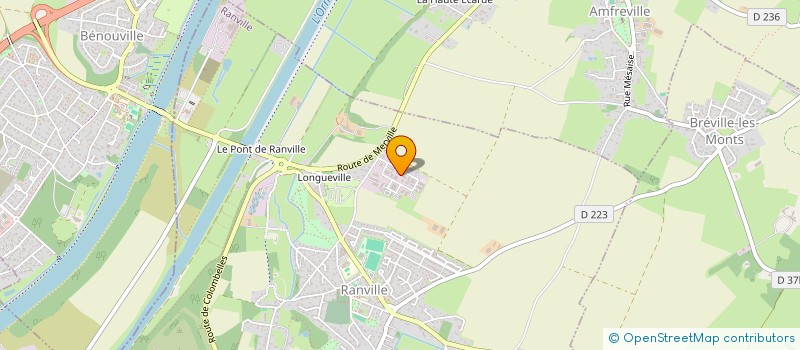 localisation de l'entreprise HEGALIAM à RANVILLE