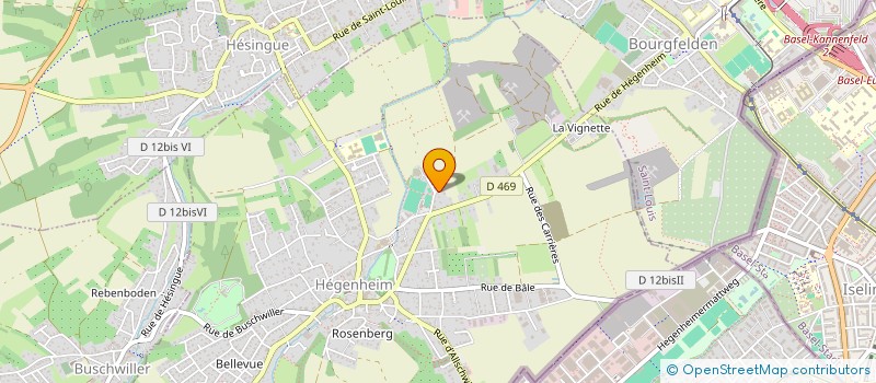 localisation de l'entreprise HEGENHEIM QUALITE DE VIE  HEGENHEIM