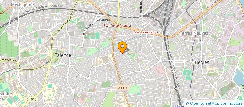 localisation de l'entreprise HEGERLAND à BEGLES