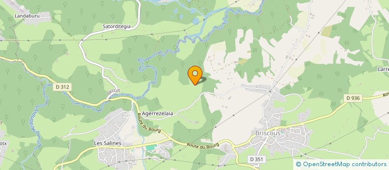 localisation de l'entreprise HEGIA SARL  HASPARREN