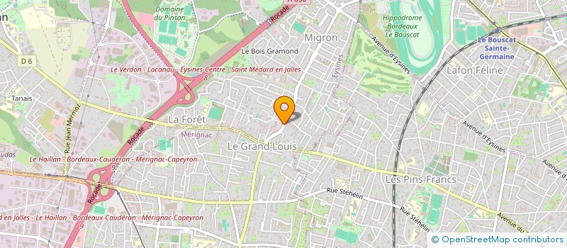localisation de l'entreprise HEGOA-CONSTRUCTIONS à EYSINES
