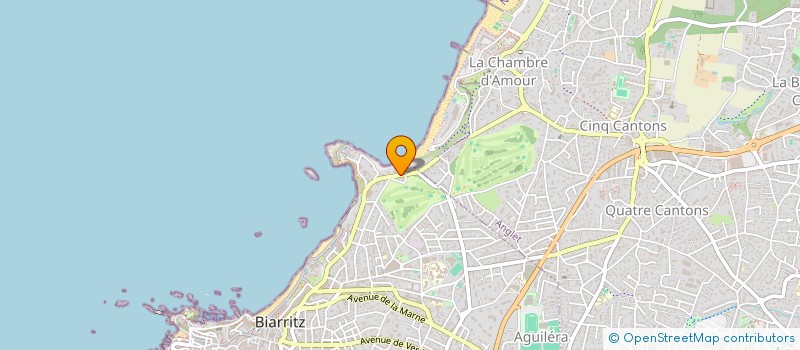 localisation de l'entreprise HEGOAK à BIARRITZ