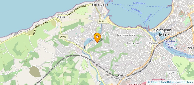 localisation de l'entreprise HEGOAN  CIBOURE