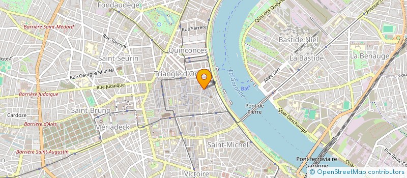 localisation de l'entreprise HEGOGARY  BORDEAUX