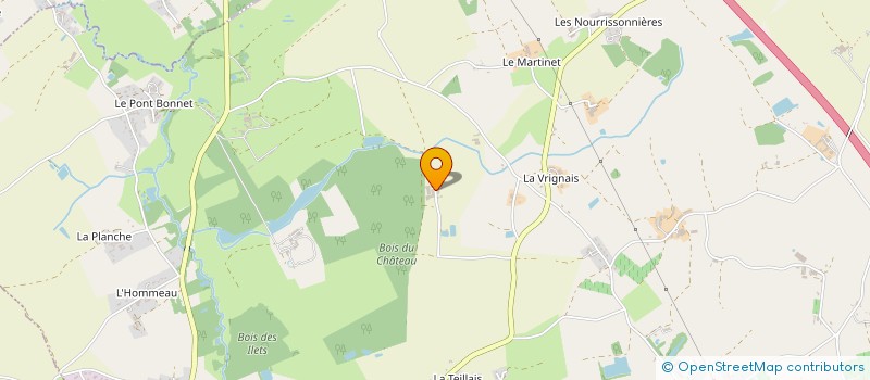 localisation de l'entreprise HEGRON FRERES à MONTBERT