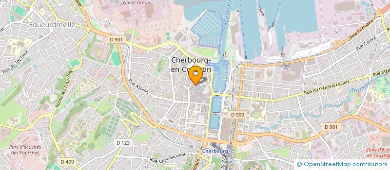 localisation de l'entreprise HEHOP CHERBOURG à CHERBOURG-EN-COTENTIN