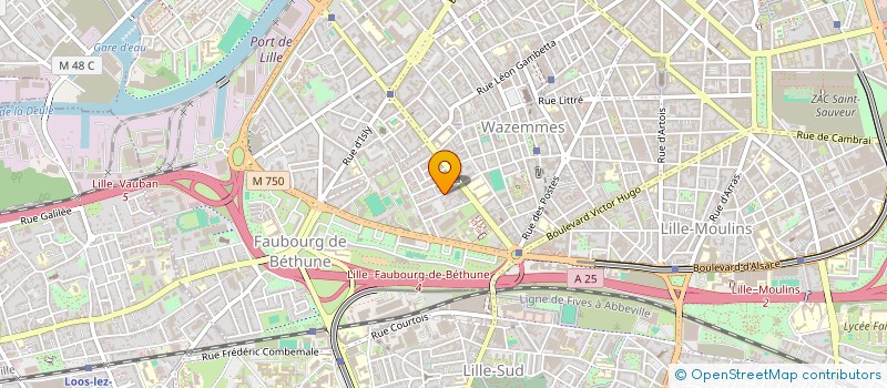 localisation de l'entreprise HEI-DA à LILLE