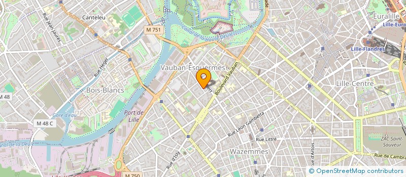 localisation de l'entreprise HEI'EPIC à LILLE