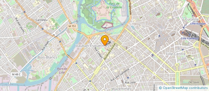 localisation de l'entreprise HEI SERVICES ETUDES RECHERCHES à LILLE