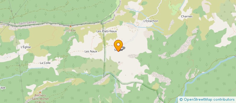 localisation de l'entreprise HEIA  SAINT-GENIEZ