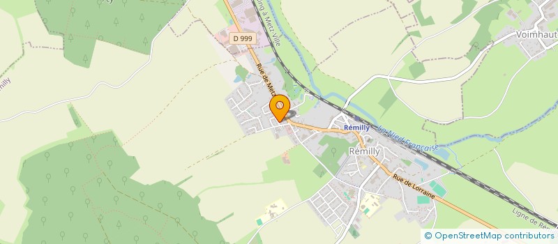 localisation de l'entreprise HEIB BOIS à REMILLY