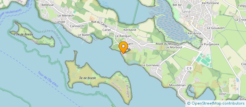 localisation de l'entreprise HEIDET IMMO à SENE