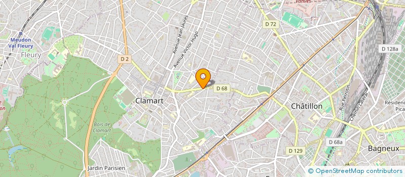 localisation de l'entreprise HEIKO à CLAMART