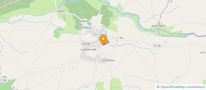 localisation de l'entreprise HEIKO-CLUB  DONNEZAC