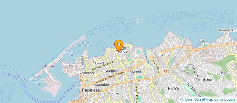 localisation de l'entreprise HEIKURA à PAPEETE