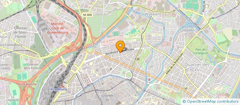 localisation de l'entreprise HEILI ROLANDE à STRASBOURG