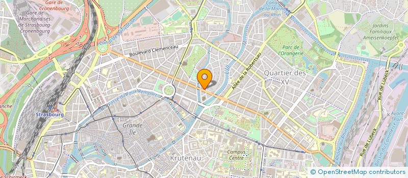 localisation de l'entreprise HEILIGENSTEIN à STRASBOURG