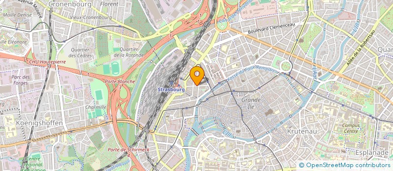 localisation de l'entreprise HEILIGENSTEIN à STRASBOURG