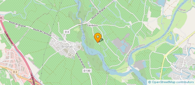 localisation de l'entreprise HEILIGER TP  SAINT-ANDRE-DE-SANGONIS