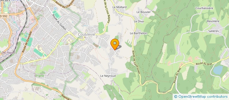 localisation de l'entreprise HEILMANN  COUBLEVIE