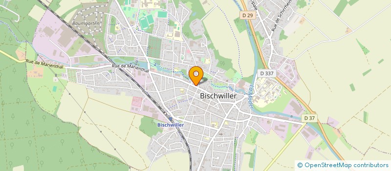 localisation de l'entreprise HEIM ENERGIE  BISCHWILLER