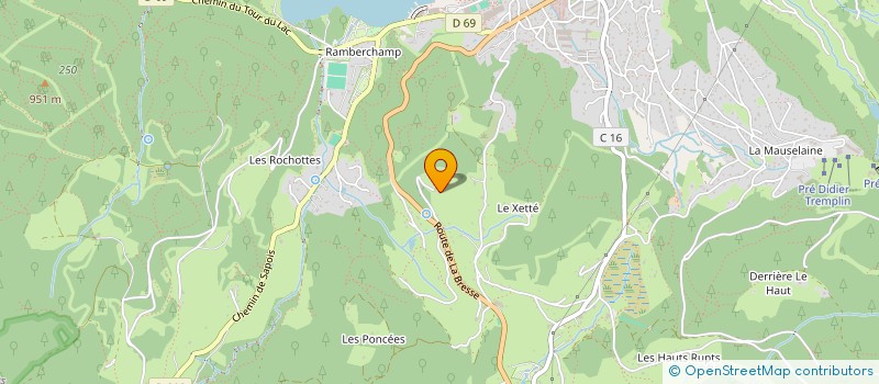 localisation de l'entreprise HEIM TEXTILE CONCEPT ET DIFFUSION à GERARDMER