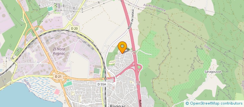 localisation de l'entreprise HEIMANOA  ROGNAC