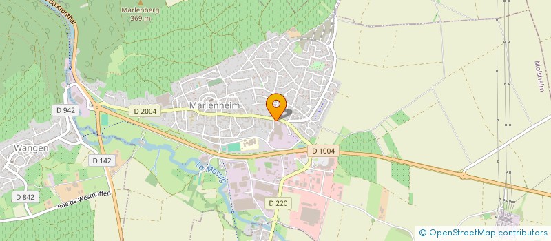 localisation de l'entreprise HEIMBURGER SA à MARLENHEIM