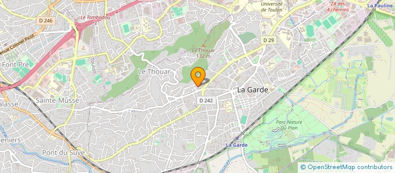 localisation de l'entreprise HEIMELI  LA GARDE