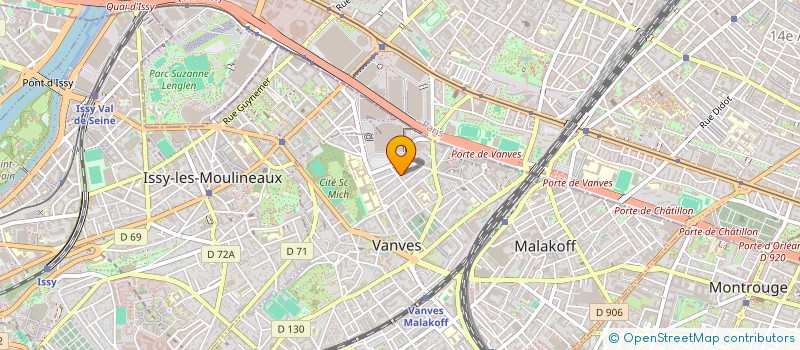 localisation de l'entreprise HEIMULIN  VANVES