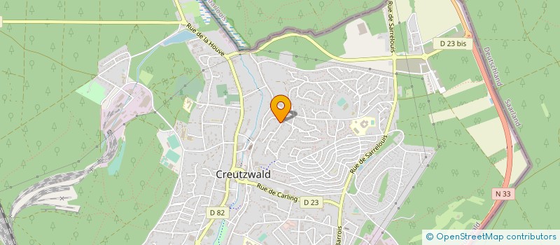 localisation de l'entreprise HEINTZ MARC ET JACQUES  CREUTZWALD