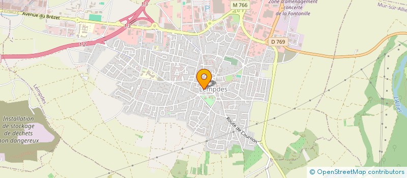 localisation de l'entreprise HEINTZ SERVICE FROID  LEMPDES