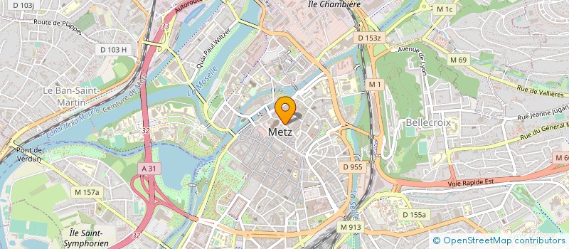 localisation de l'entreprise HEINTZ TRAVAUX ET AGENCEMENTS à METZ