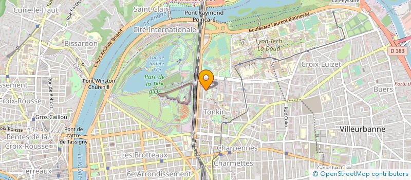 localisation de l'entreprise HEIRA SECURITE à VILLEURBANNE